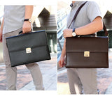 Men's High Quality Business Briefcase Crossbody Shoulder Messenger Bags Male Office Handbag Laptop Bags Bolsos Para Hombre Aimak Store