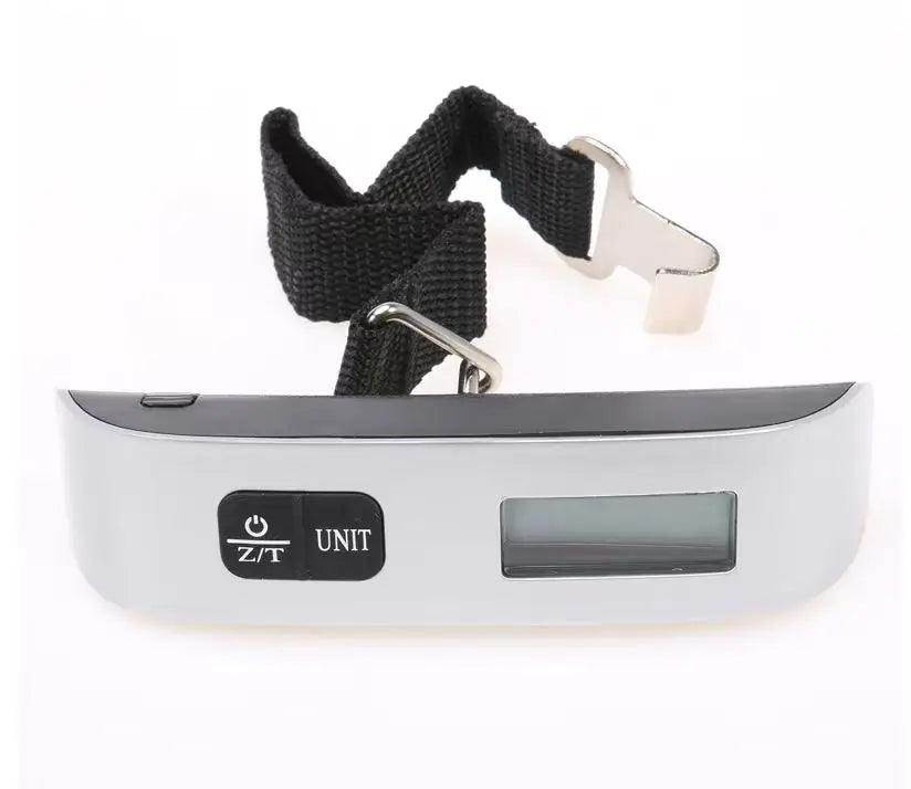 Digital LCD Display 110lb/50kg Electronic Luggage Hanging Suitcase Travel Weighs Baggage Bag Weight Balance Portable Scale Tool Aimak Store