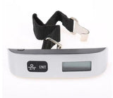 Digital LCD Display 110lb/50kg Electronic Luggage Hanging Suitcase Travel Weighs Baggage Bag Weight Balance Portable Scale Tool Aimak Store