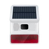 433MHZ Wireless Solar SIren Sound Light Flash Alarm Outdoor Alarm Horn for PGST GSM Home Security Alarm System Aimak Store