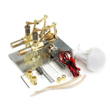 Stirling Engine Miniature Model with Balance, Steam Power Technology, Scientific Power Generation, Experimental Toy Aimak Store