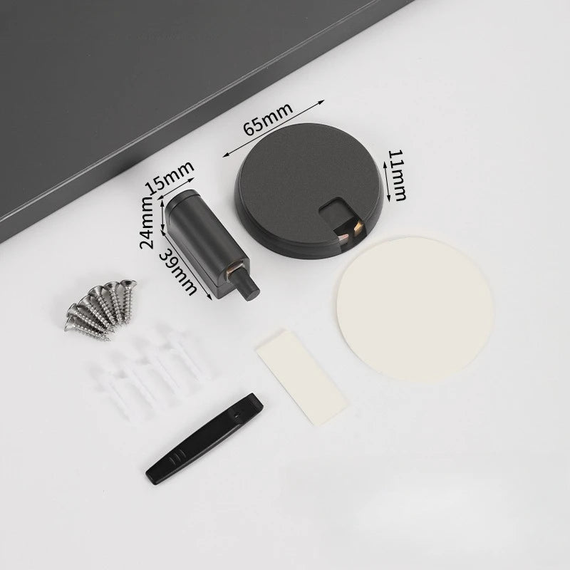 1 set of household silent, punch-free, invisible floor-mounted door stoppers, suitable for bathrooms and bedrooms Aimak Store