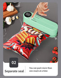 BIESUO Mini Wireless Fully Automatic Vacuum Sealing Machine Household Small Portable Food Packaging Plastic Sealing Machine Aimak Store