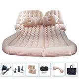68.9*51.2in Portable Car Inflatable Camping Mattress With Pillows Air Pump Auto Air Bed Mattress SUV Sleeping Pad Tools Aimak Store