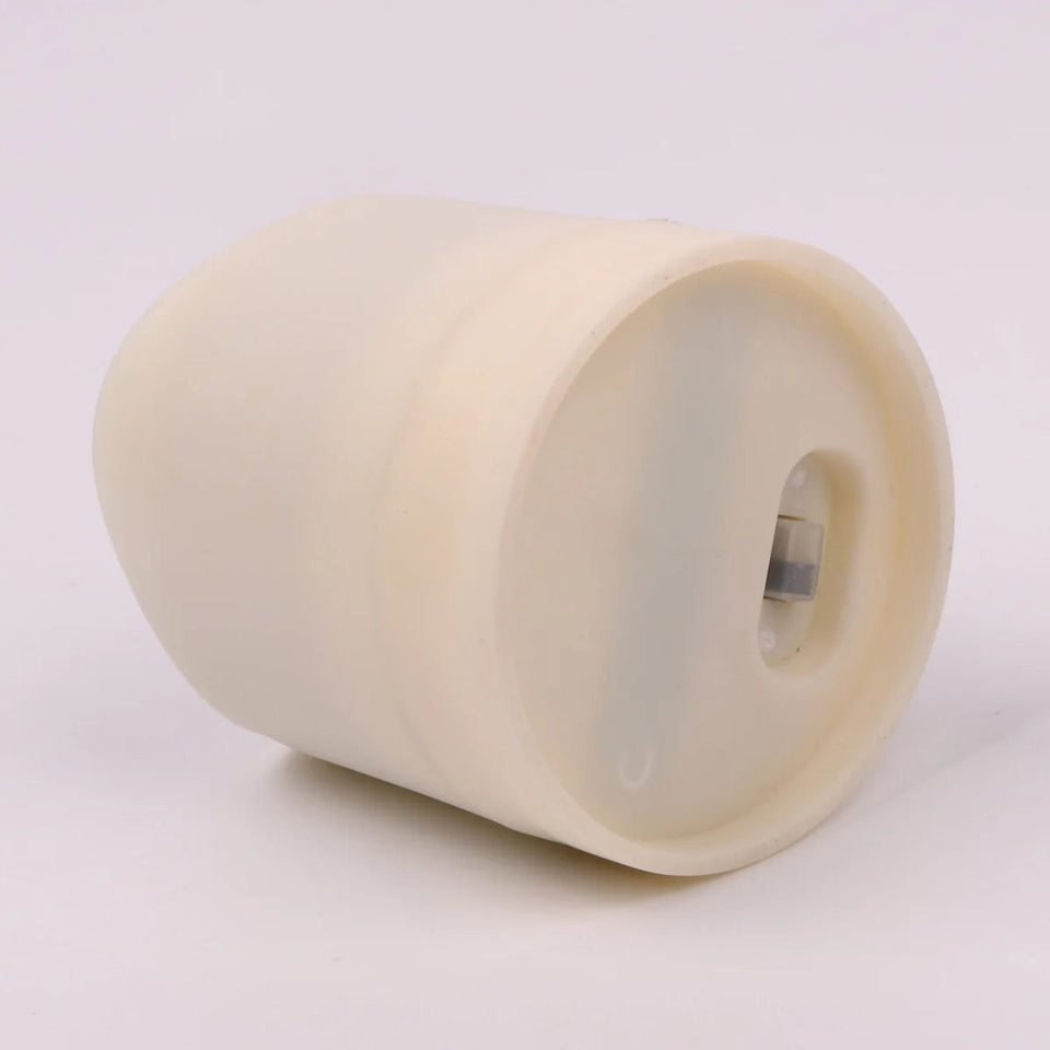 Romantic Solar Energy LED Light Candle Lamp Waterproof Nightlight for Home Decoration Yellow Flameless Fake Electronic Candle Aimak Store