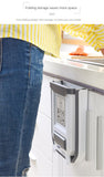 Wall Mounted Hanging Cabinet Rubbish Waste Bin Container Folding Kitchen Trash Can Garbage Storage Box Bags Aimak Store