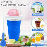 Quick-Frozen Slushy Maker Cup Large Capacity Slushy Cup for Homemade Smoothies Juice Ice Cream Summer Squeeze Beker Kitchen Tool Aimak Store