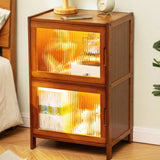 Modern Simple Storage Small Night Stand Household Bedside Table Solid Wood Bedchamber Large Capacity Home Furniture Aimak Store