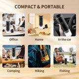 3-in-1 Portable Coffee Maker Espresso Coffee Maker For Car Home Camping Travel Capsule Powder Automatic Coffee Maker Aimak Store
