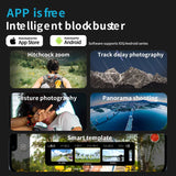 AOCHUAN 3-Axis Handheld Gimbal Stabilizer for Smartphone with Fill Light for iPhone Android Face Tracking Tiktok Vlog Smart XE Aimak Store