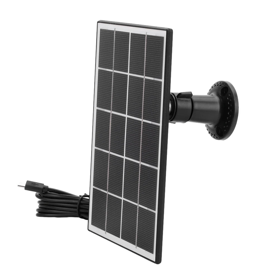 8W 5V Solar Panel Charger Type-c/DC5521 Solar Panel Kit IPX6 Waterproof Outdoor Solar Charger for Security Camera/Home Light Aimak Store