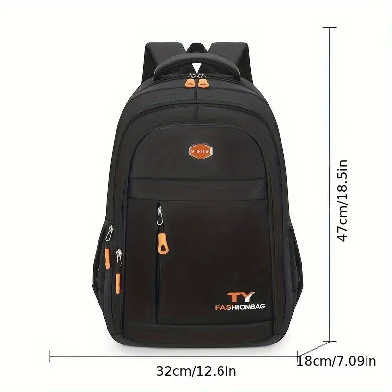 1 Pc Men's Backpack, Large Capacity Waterproof Casual Backpack,Adjustable Computer Backpack Aimak Store
