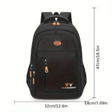 1 Pc Men's Backpack, Large Capacity Waterproof Casual Backpack,Adjustable Computer Backpack Aimak Store