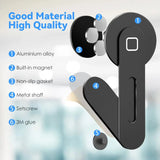 Magnetic Laptop Phone Holder Computer Monitor Side Cell Phone Slim& Foldable For iPhone 14/13/12 Series Case and All Phone Aimak Store