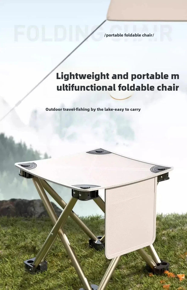 Outdoor Folding Stool Portable Pony Super Light Camping Chair Foldable Chair Fishing Bench Aimak Store