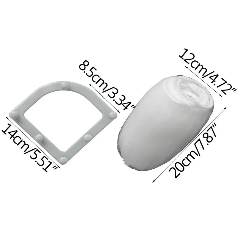 30PCS Suction Cup Sink Filter Screen Sink Organizer Kitchen Storage Bag Drain Rack Disposable Trash Bin Trash Can Garbage Cans Aimak Store