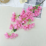 Bougainvillea Artificial Flower Silk Fake Flower Wedding Home Decor Garden Engineering Landscaping Plants Garland Flower Wall Aimak Store