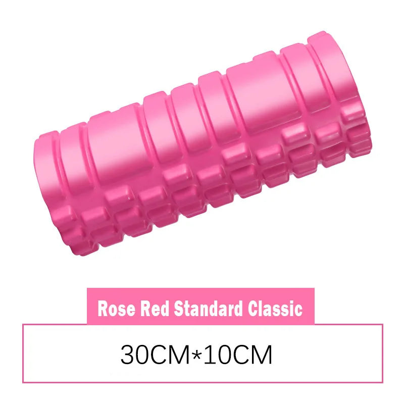 30cm Yoga Column Gym Fitness Pilates Foam Roller Exercise Back Massage Roller Yoga Brick Home Fitness Equipment Aimak Store