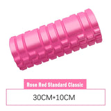 30cm Yoga Column Gym Fitness Pilates Foam Roller Exercise Back Massage Roller Yoga Brick Home Fitness Equipment Aimak Store