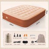Air Mattress,Inflatable Airbed Luxury Self Inflation Deflation Twin Air Mattress with Electric Built-in Pump, Blow Up Guest Bed Aimak Store