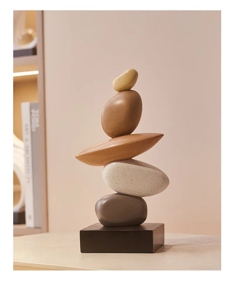 Factory Direct Generation of Light Luxury Art Resin Desktop Ornaments Decorative Living Room Office Wine Cooler TV Cabinet Aimak Store