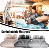 68.9*51.2in Portable Car Inflatable Camping Mattress With Pillows Air Pump Auto Air Bed Mattress SUV Sleeping Pad Tools Aimak Store