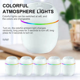 USB Portable Air Humidifier 250ML Essential Oil Diffuser 2 Modes Auto Off with LED Light for Home Car Mist Maker Face Steamer Aimak Store