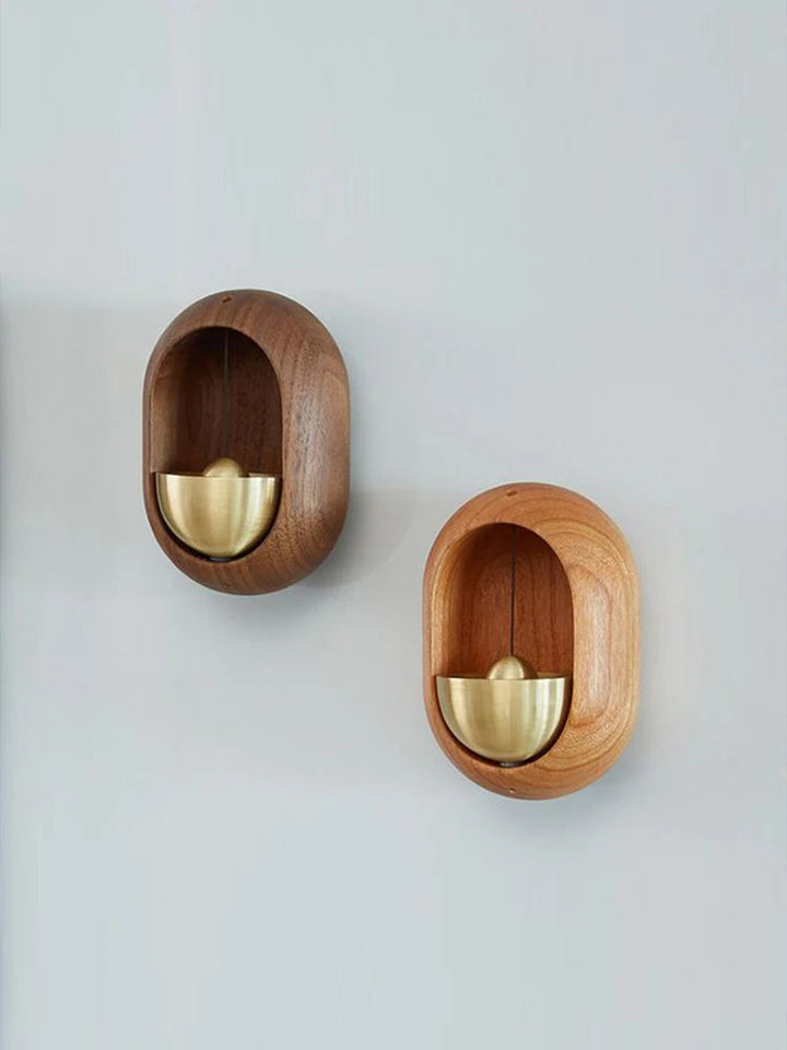 Wooden Door Bell Japanese Wind Chime Room Decor Home Front Doorbell Landscape Bell Garden Decoration Shopkeeper Remind Bell 풍경 종 Aimak Store