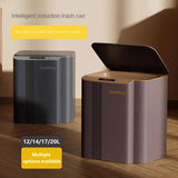 12-14-17-20L Smart Trash Can Automatic Sensor Garbage Can For Bathroom Kitchen Garbage Cube Living Room Recycle Bins Home Access Aimak Store
