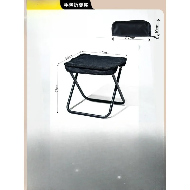 New Mini Pen Bag Foldable Small Magza Pocket Hand Stool Bag for Lazy People to Carry with You When Going Out, Chair Stool Aimak Store