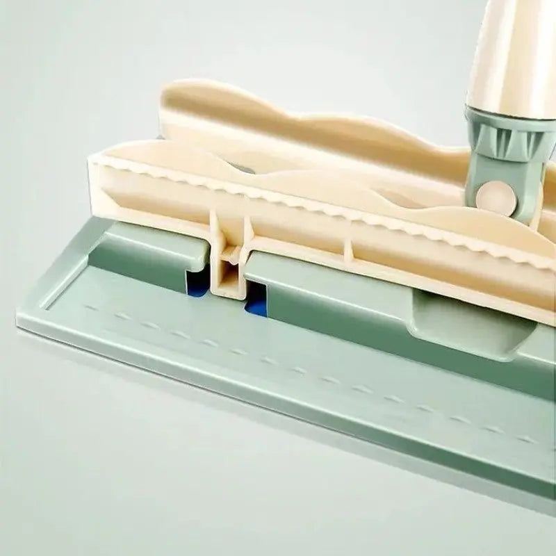 Flat Mop with Stainless Steel Handle, come with Reusable Washable Mop Cloths Aimak Store