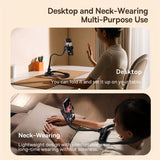 Baseus Flexible Universal Neck Phone Holder Hanging Neck Lazy Necklace Cell Phone Desk Mount Bracket for iPhone 16 15 14 Pro Max Aimak Store