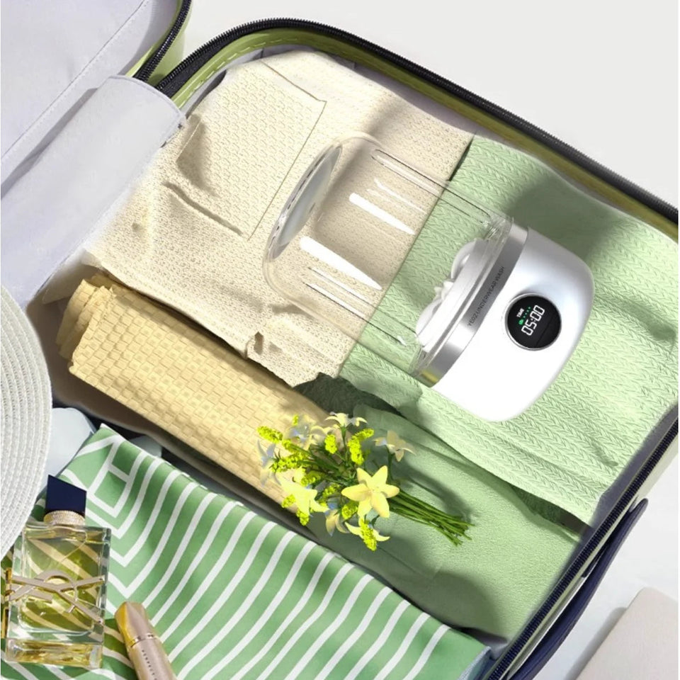 Wireless washing machine portable underwear cleaner 1L mini Socks Washing Machine Dehydratable Laundry Bucket Aimak Store