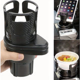 Car Cup Holder Expander For Car Adapter Adjustable Multifunctional Dual Cup Holder With Phone Holder Aromatherapy Organizer Aimak Store