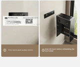 kitchen accessories organizer，Kitchen knife storage box, knife holder, non-perforation, wall-mounted rack, kitchen items Aimak Store