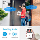 4K 8MP IP Camera 5MP Waterproof Outdoor Camera Face Detection Two Way Audio Color Nightvision Home Surveillance XMeye H.265 Aimak Store