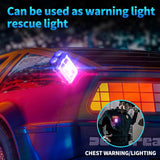 8 Modes Waterproof Mini Keychain Flashlight Magnet USB C Rechargeable EDC 800 High Lumens LED&COB Portable Clip on Flashlights Aimak Store