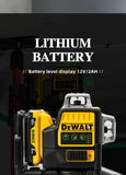Dewalt DW089LG Laser Level 12 Line 3 Sides*360 Degree Vertical Lines Laser Level Meter Outdoor Uses 12V Lithium Battery Aimak Store