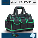 Electrician's Tool Bag 16/18/20/23 Inch Hardware Maintenance Storage Bag Portable Wear-resistant Thickened Oxford Waterproof Aimak Store