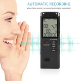 16GB/32GB/64GB Voice Recorder USB Professional 96h Dictaphone Noise Reduction Digital Audio Voice Recording with WAV,MP3 Player Aimak Store