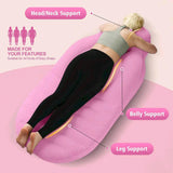 Inflatable Pregnancy Mattre Yoga Mat For Pregnant Women Inflatable Mat Mattress Pregnancy Maternity Body Bed Pillow Sleeping Mat Aimak Store