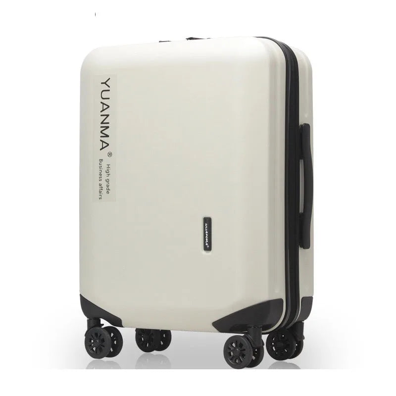 KLQDZMS Japanese Luggage Female Horizontal Bar Luggage Student Mute Universal Wheel Suitcase Strong And Durable Boarding Case Aimak Store