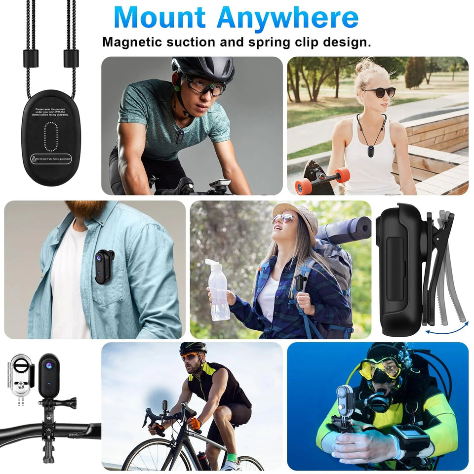 4K FHD 1080P Outdoor Sports Camera In Helmet Motorcycle Bike Sport Mini Filming Bicycle Action Body Cam And Video Recording Aimak Store
