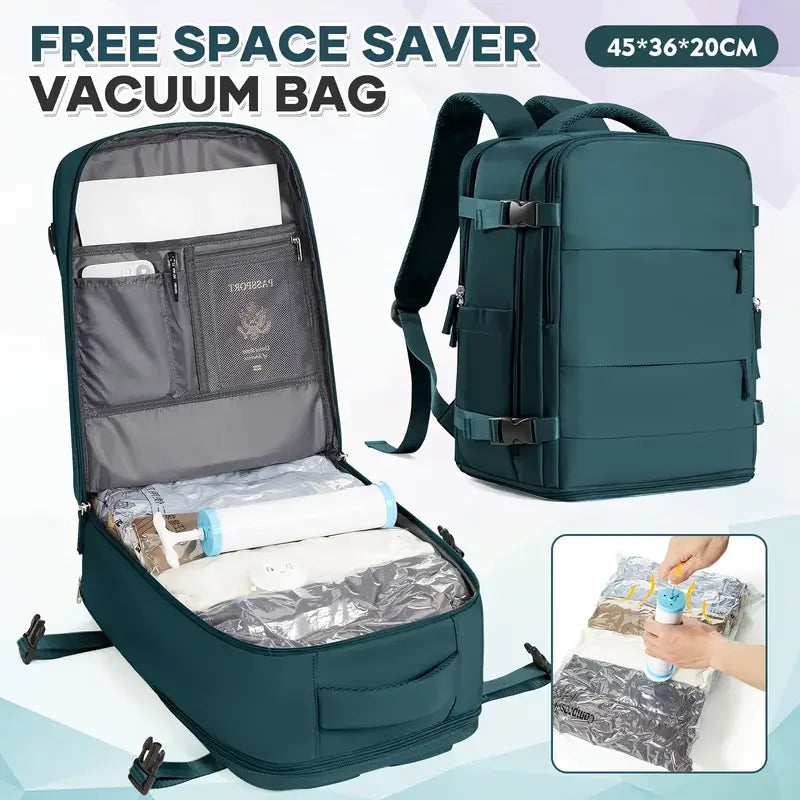 45x36x20cm Vacuum Storage Backpack Durable, Ideal for Travel Backpack  Commuter Backpack Lightweight Bag Vacuum Bag for Clothing Aimak Store