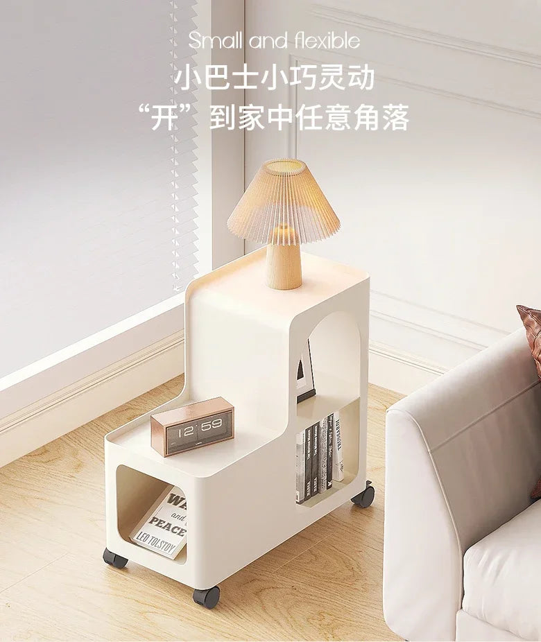 Home Living Room Table Modern Simple Tea Table Side Cabinet Bookshelf Children's Bedroom Nightstand Nordic Furniture Aimak Store