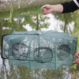 Mesh for Fishing Crayfish Net Foldable Crayfish Catcher Casting Fish Network Crab Trap Catchers Cage Network Fishing Accessories Aimak Store