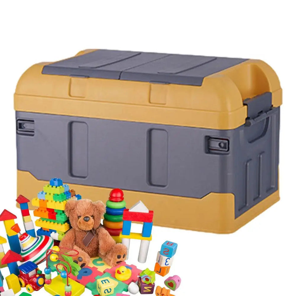 Camping Box Car Trunk Organizer Storage Box Multifunctional Large Capacity Collapsible Storage Boxes For Car Truck Aimak Store