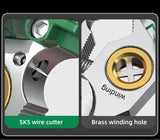 LAOA 8-In-1 Stainless Steel Multifunctional Wire Stripping Pliers LA324107 LA324108 Electric Measuring and Electricians Aimak Store