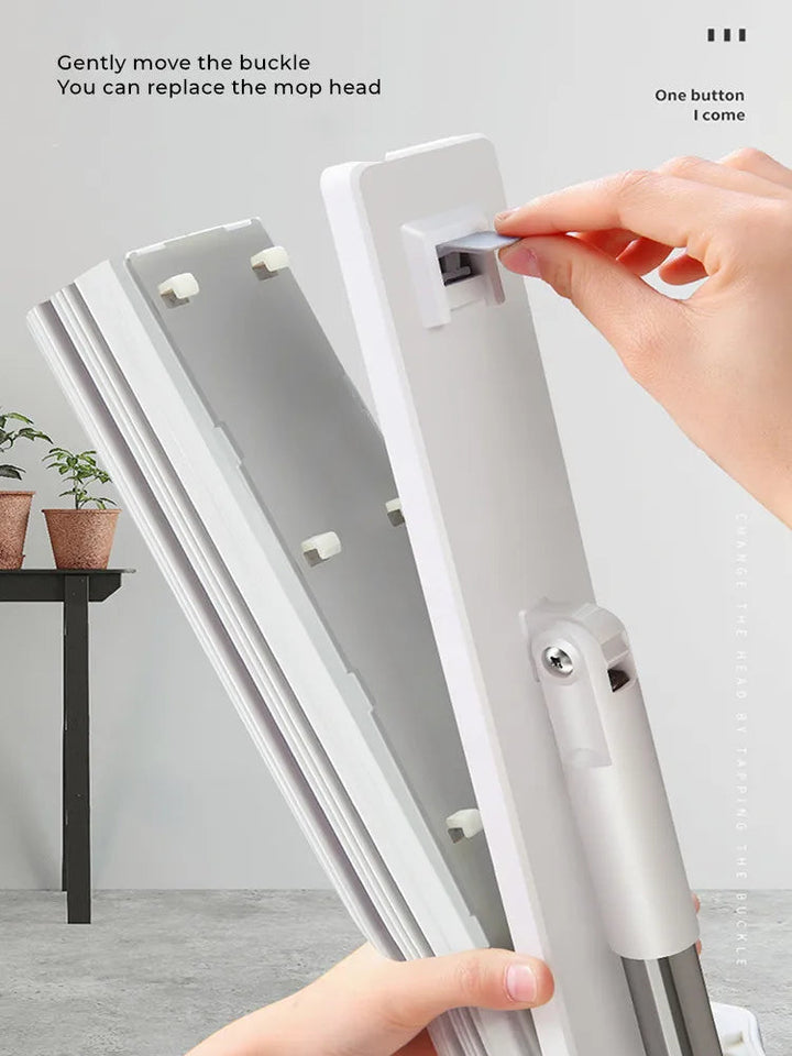 Hot Enlarged Floor Mop Hand Washing Free Lazy Mop Self-Wring Squeeze Household Automatic Dehydration Magic Flat Mops Cleaning Aimak Store