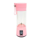 Portable Mini Blender for Shakes and Smoothies Rechargeable USB 380ML Traveling Fruit Juicer Cup Hand Fruit Blender Juicing Cup Aimak Store